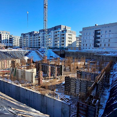 The Ivy-Evoluția lucrărilor de construcție-Faza 3-Ianuarie 2026