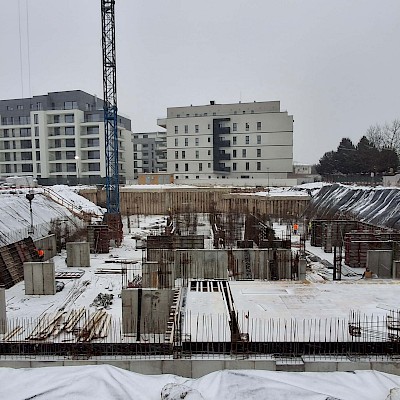 The Ivy-Evoluția lucrărilor de construcție-Faza 3-Ianuarie 2026
