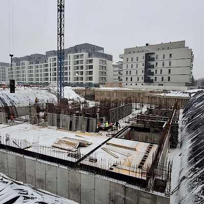 The Ivy-Evoluția lucrărilor de construcție-Faza 3-Ianuarie 2026