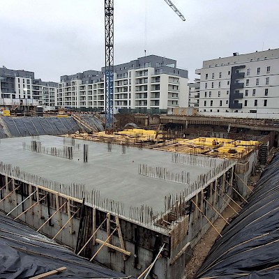 The Ivy-Evoluția lucrărilor de construcție-Faza 3-Ianuarie 2026
