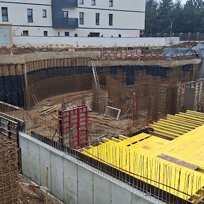 The Ivy-Evoluția lucrărilor de construcție-Faza 3-Ianuarie 2026