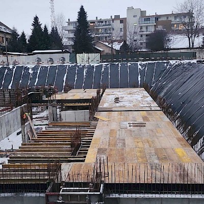 The Ivy-Evoluția lucrărilor de construcție-Faza 3-Ianuarie 2026