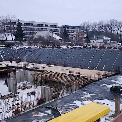 The Ivy-Evoluția lucrărilor de construcție-Faza 3-Ianuarie 2026
